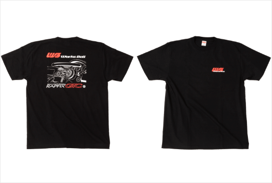 WB T-shirt RAPFIX GTC Black