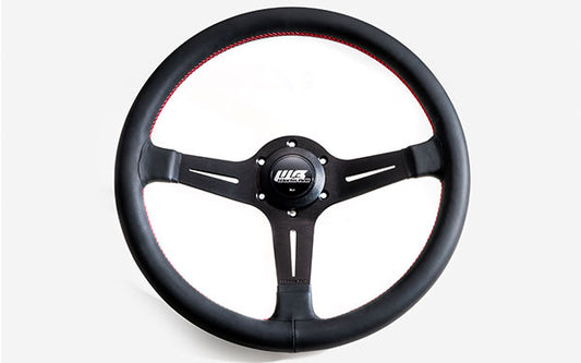 WB STEERING CLASSICAL Type 340 Red Stitch
