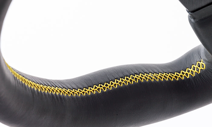 WB STEERING TypeⅢ 350 Yellow Stitch
